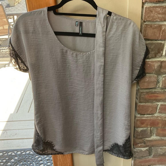 Silk & Lace Top - Picture 2 of 4